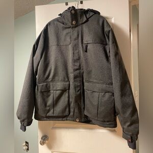 Turbine Gray Softshell Winter Jacket